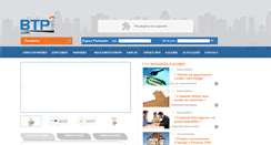 Desktop Screenshot of btpnet.com